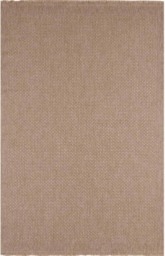 The Rugs Nature Collection Plain Design Outdoor Rugs in Beige 5000N