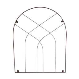 Outdoor Arch Trellis - Mild Steel - L100 x W3 x H80 cm - Bronze