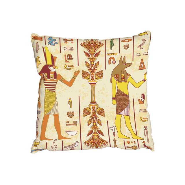 Cushions - Egyptian gods and ancient egyptian hieroglyphs (Cushion)