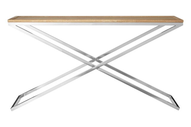 Sleek Console Table, Modern Design Hallway Table For Hallway, Distinctive Sofa Table For Livingroom Gold