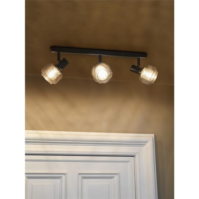 Osram Decor Spot Firefly LED Ceiling Light Black 8.4W 827 E14 Dimmable Modern