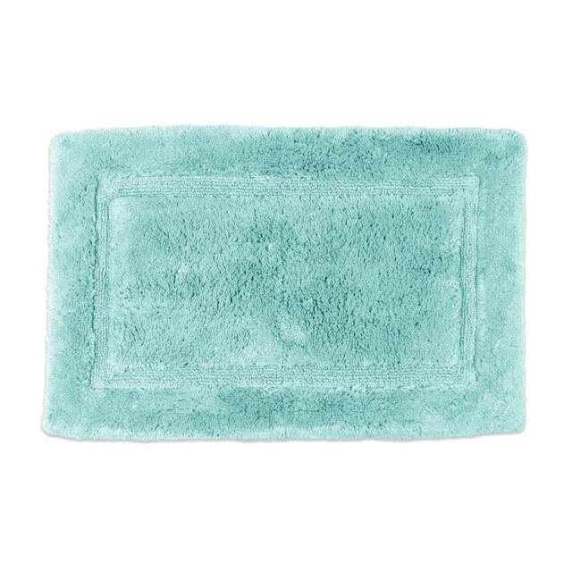 Marlborough Bamboo Cotton Bath Mat - Duckegg
