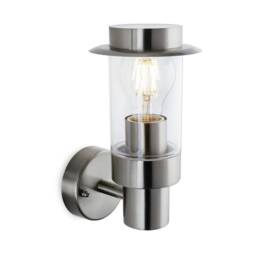 Darwin Outdoor Modern Wall Light Stainless Steel IP44, E27