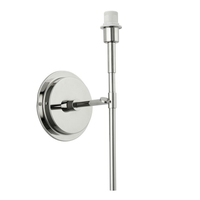 Rennes Fitting Only Wall Lamp, Bright Nickel Plate