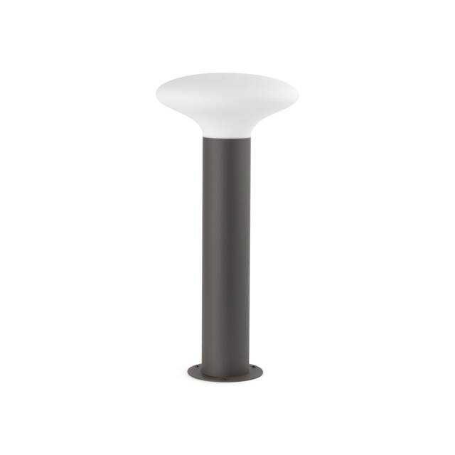 Blubs Outdoor Bollard Dark Grey 1x E27 IP44