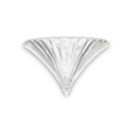 Santa 1 Light Indoor Large Wall Uplighter Clear with Glass, E14