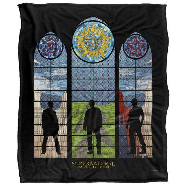 Supernatural Stained Glass Blanket - Multicoloured - One Size