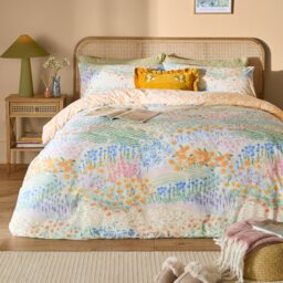 Furn Florin Reversible Duvet Cover Set Multi Multicolour