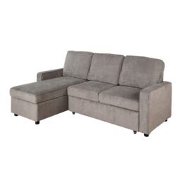 Sectional Corner Sofa Pull-Out Sofa Bed Sleeper Couch Upholstered