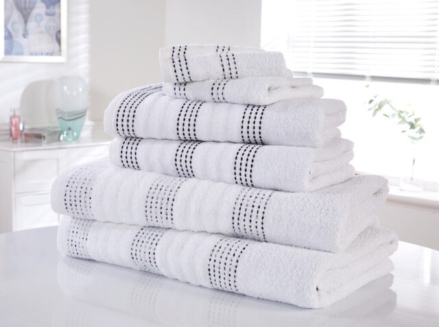Spa Pure Cotton Super Soft And Absorbent Towel White Face cloth 1