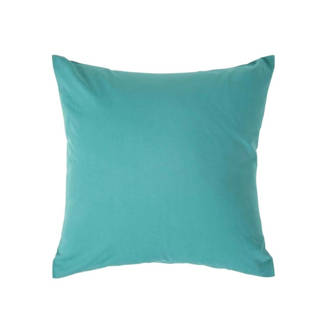 Homescapes Teal European Size Egyptian Cotton Pillowcase 200 TC - 40 x 40 cm