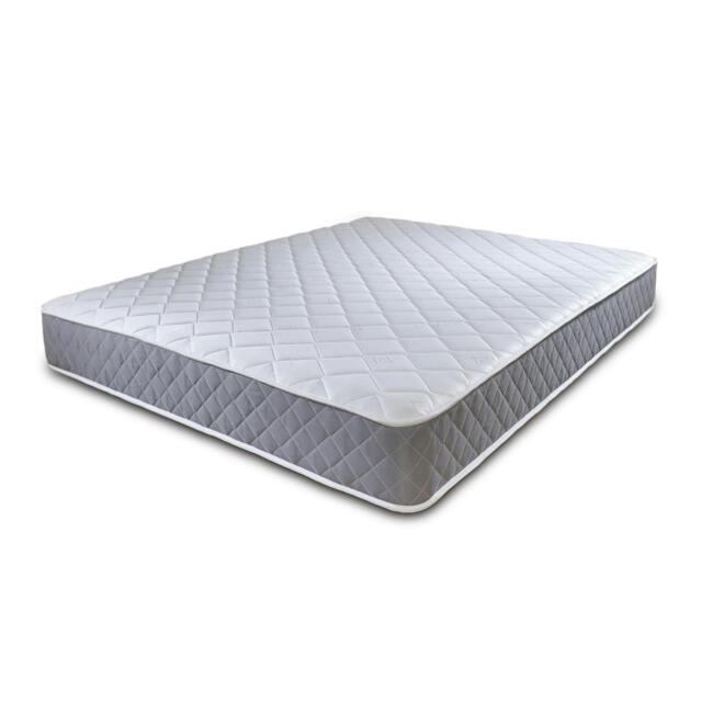 Spring Coil Diamond Grey Essentials Mattress Foam Free Spring Coil Grey European Single