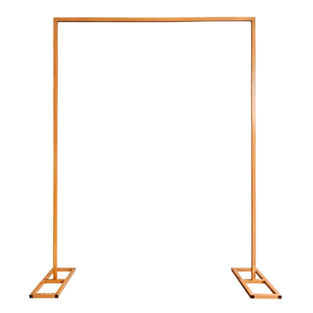 Rectangle Arch Backdrop Stand with Base Garden Arbors - 150x200cm