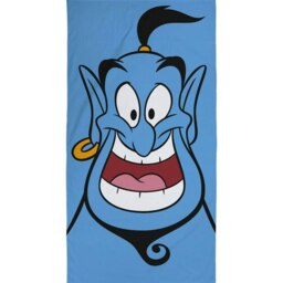 Aladdin Genie Towel - Blue/Black/White - One Size Blue One size