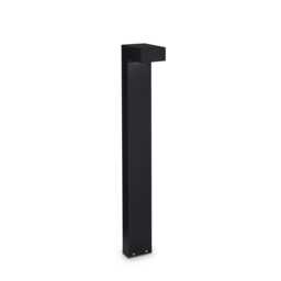 Sirio 2 Light Outdoor Tall Bollard Black IP44, G9