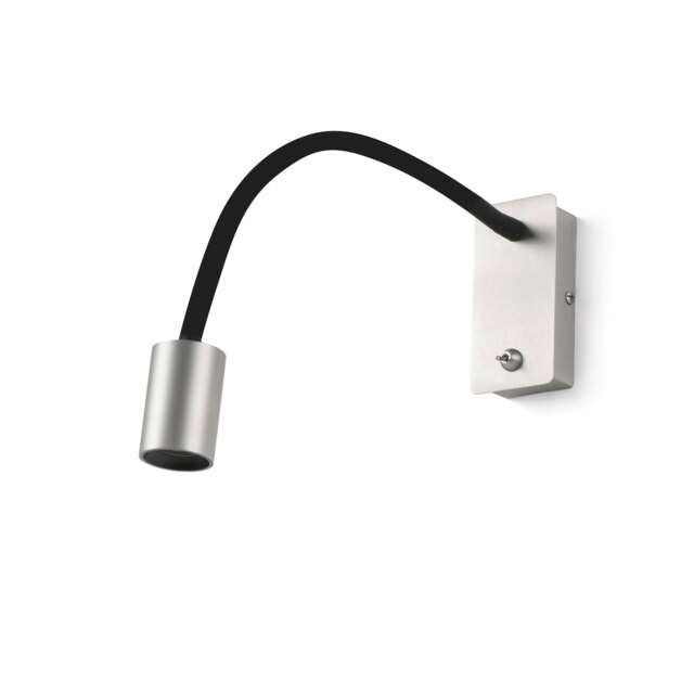 Leser LED Indoor Wall Light Reading Lamp Satin Nickel