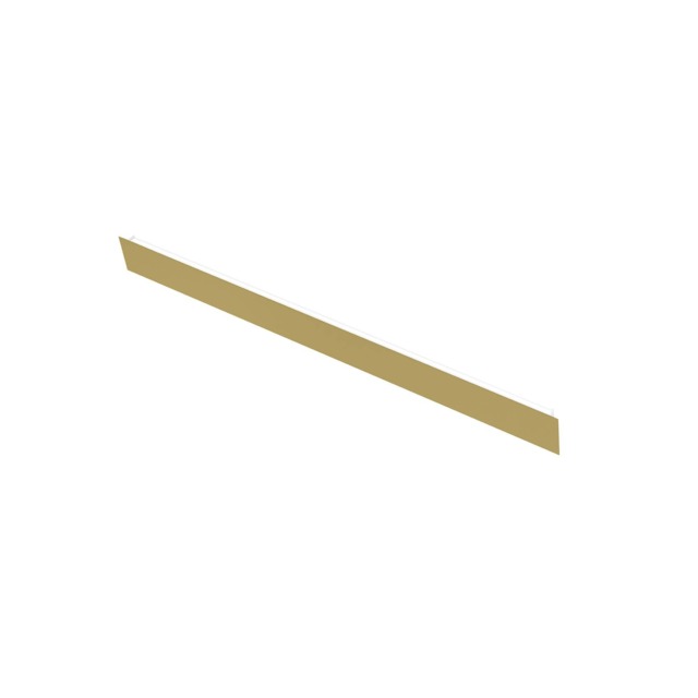 Fino LED Wall Light Painted Gold 1-10V Dimming 104.5cm 2090lm 2700K