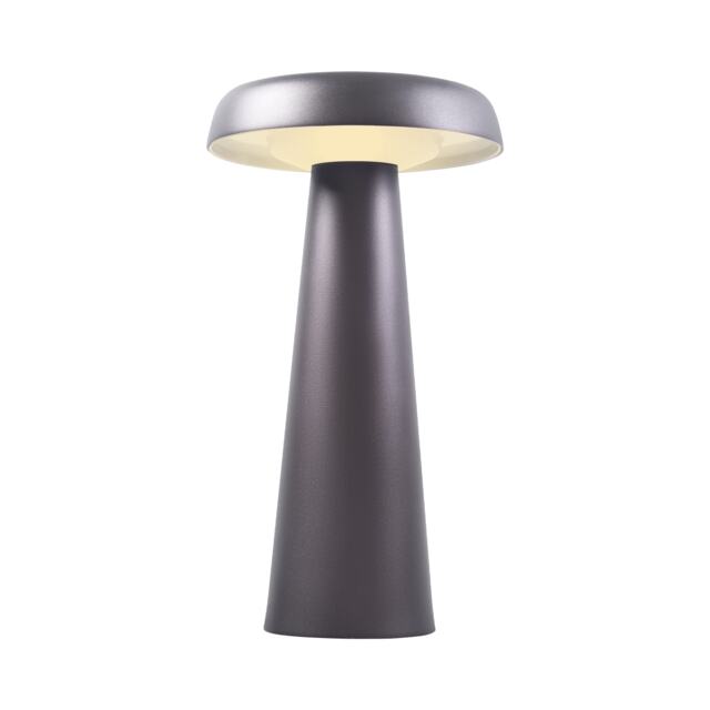 Nordlux Arcello Outdoor Table Battery Light Black Metal Intergrated LED 3-Level Dimming, IP54
