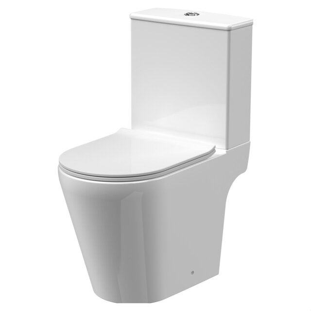 Balterley Quinn Rimless Pan, Cistern & PP Seat