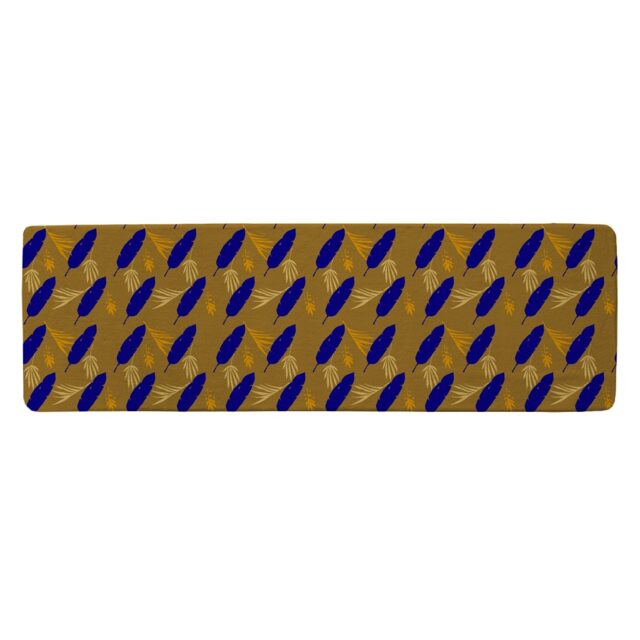 Trendy Tropical Elegant Male Shirt Female Dress Texture Runner Rug Multi