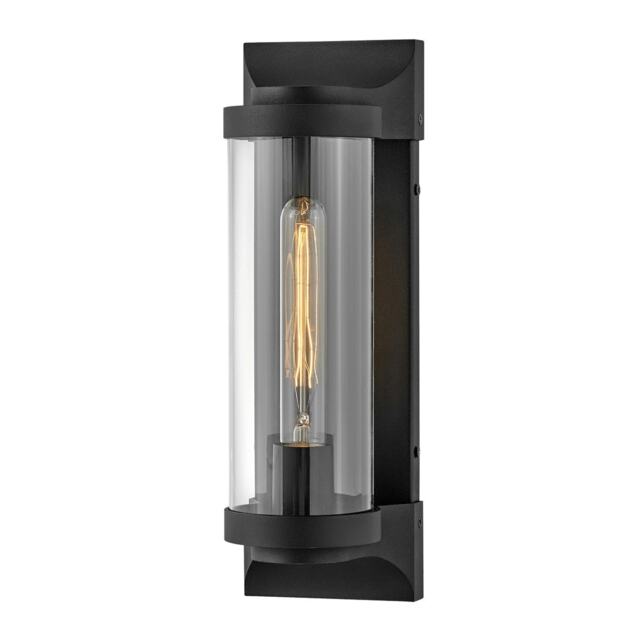 Hinkley Pearson Outdoor Wall Lantern Textured Black, IP44
