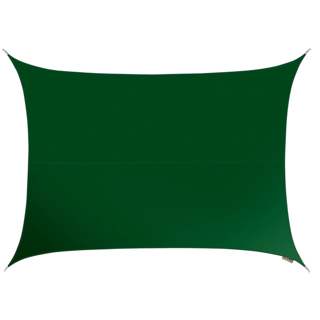 5m x 4m Rectangle Water Resistant Green Sun Shade Sail