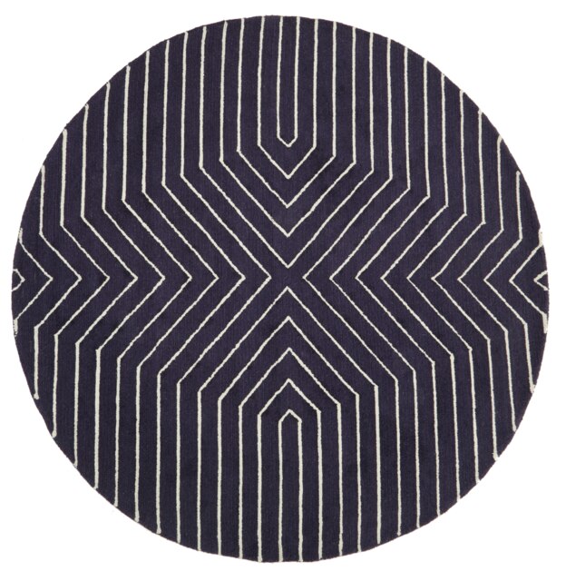 Bosie Demir Oval Rug Brown
