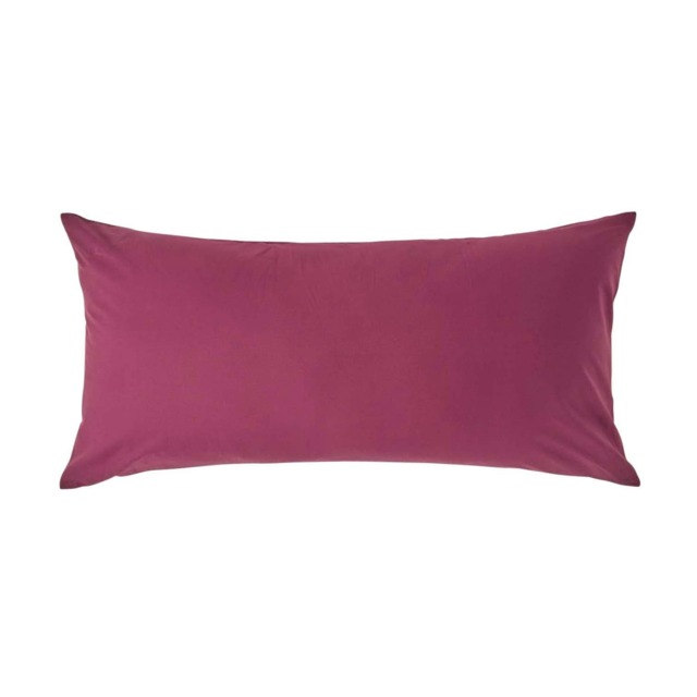 Homescapes Plum European Size Egyptian Cotton Pillowcase 200 TC - 40 x 80 cm