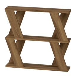 Levede 22cm Slim Side Table Narrow Sofa End Table for Living Room Small Spaces Brown Brown
