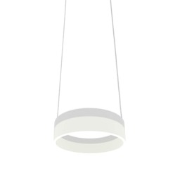 Milagro Pendant Lamp Ring 12W Led White