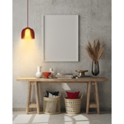 Osram Decor Corolle Pendant Ceiling Light E27 Red Max 15W LED Modern Indoor