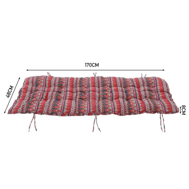 Living and Home 8cm Thick Gypsy & Bohemia Lounge Cushion Multi