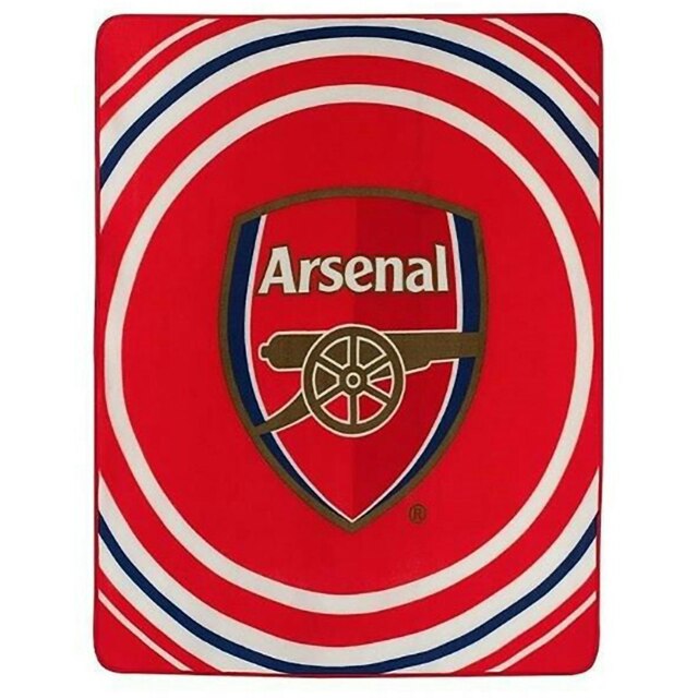Arsenal FC Pulse Design Fleece Blanket - Red - One Size