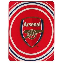 Arsenal FC Pulse Design Fleece Blanket - Red - One Size