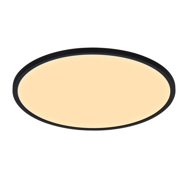 Nordlux Oja Indoor Ceiling Light Black Plastic Intergrated LED 3-Level Dimming - Mains Powered, IP20