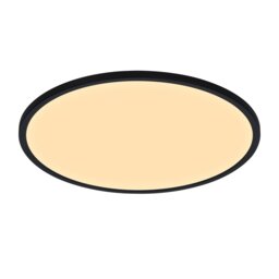 Nordlux Oja Indoor Ceiling Light Black Plastic Intergrated LED 3-Level Dimming - Mains Powered, IP20