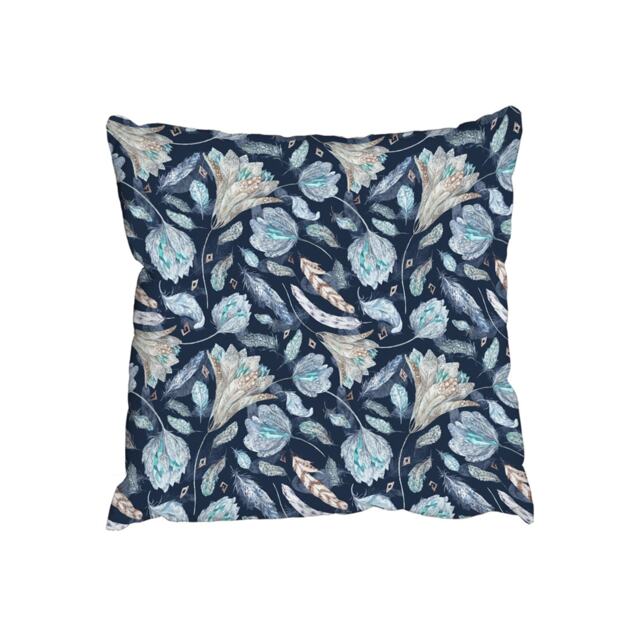 Cushions - Boho Chic Indigo Pattern (Cushion) Multi