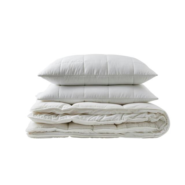 Hotel Pure Luxury Premium Suite Waterproof Mattress Topper & Pillow Protector Set White White White King