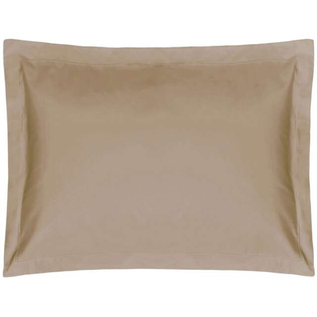 Belledorm Easycare Percale Oxford Pillowcase - Walnut Whip - One Size
