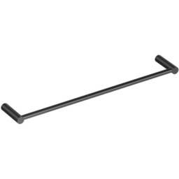 Cosmic Towel Wall Mounted Rail with Stainless Steel Dull Black 40 cm
