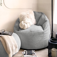 rucomfy Adults Indoor Bean Bag Chair - Snug Cinema Style