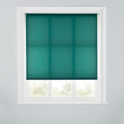 A.Unique Home Premium Trimmable Daylight Roller Window Blind - Light Filtering Fabric - 5FT - DARK GREEN - 150CM (W) x 170CM (L)