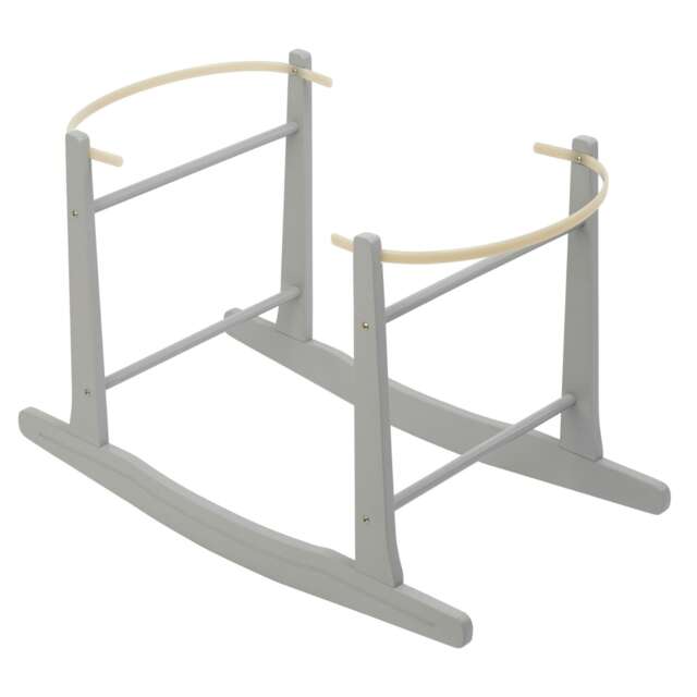 Clair de Lune Wooden Rocking Stand - Grey