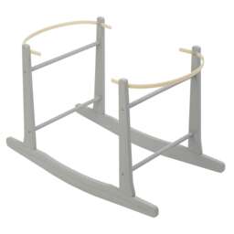 Clair de Lune Wooden Rocking Stand - Grey