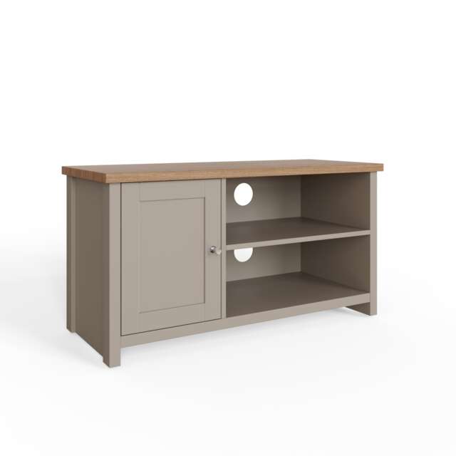 Lancaster Small TV Cabinet Grey Grey