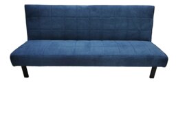 The Tivona 2 Seater Sofa Bed in Grey, Silver or Navy Blue One Size