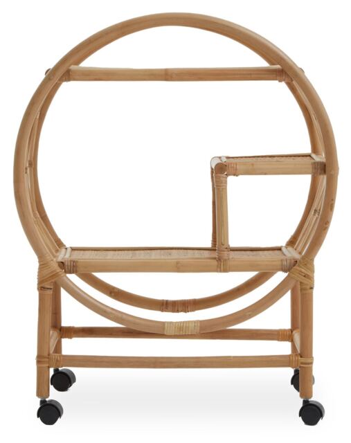 Mataram Rattan Bar Trolley