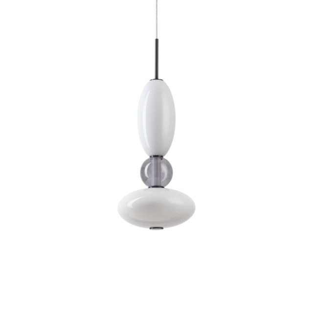 Lumiere Integrated LED Slim Pendant Ceiling Light Black 3050Lm 3000K
