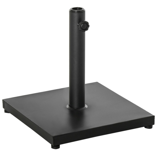Outsunny 11Kg Square Parasol Base Heavy Duty Weights Umbrella Holder