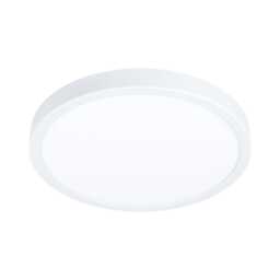EGLO Fueva 6-Z Smart Control RGB IP44 Plastic Ceiling Light, 27.8cm White